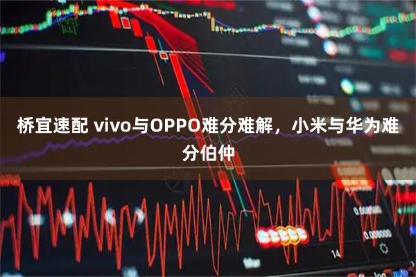 桥宜速配 vivo与OPPO难分难解，小米与华为难分伯仲